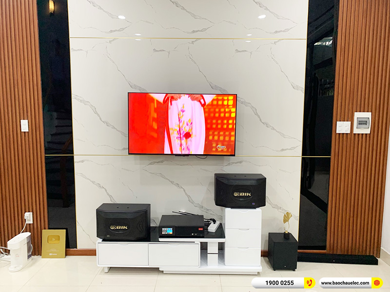 Lắp đặt dàn karaoke trị giá khoảng 20 triệu cho anh Dương tại Đà Nẵng (BIK BQ-S63, Lenovo K250)