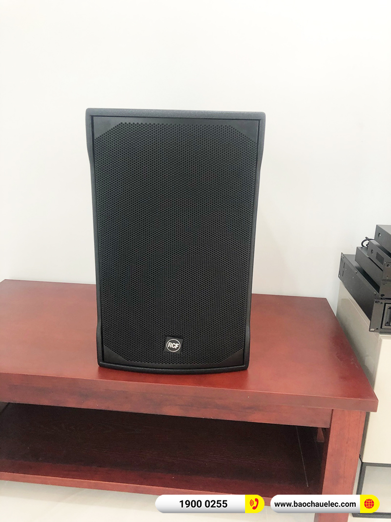 Lắp đặt dàn karaoke trị giá khoảng 70 triệu cho anh Hà tại Đà Nẵng (RCF EMAX 3112 MK2, BPA-6200, BPR-5600, TS312S, BJ-U600,…) 