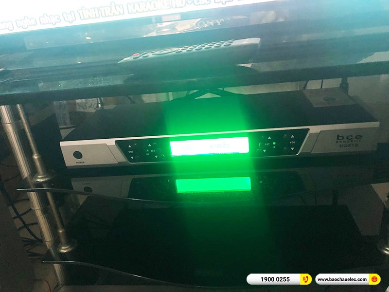 Lắp đặt dàn karaoke trị giá gần 40 triệu cho anh Hậu tại Đà Nẵng (Alto TS410, Soundcraft EFX8, BCE UGX12) 