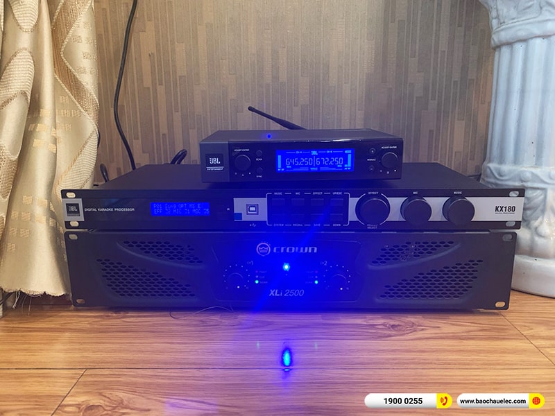 Lắp đặt dàn karaoke trị giá gần 60 triệu cho anh Ngọc tại Đà Nẵng (JBL MTS10, Crown Xli2500, KX180A, JBL VM200, BKSound M8) 