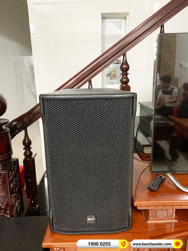Lắp đặt dàn karaoke trị giá hơn 140 triệu cho anh Sơn tại Bình Định (RCF CMAX 4110, IPS3700, K9900II Luxury, 705AS II, BCE VIP6000) 