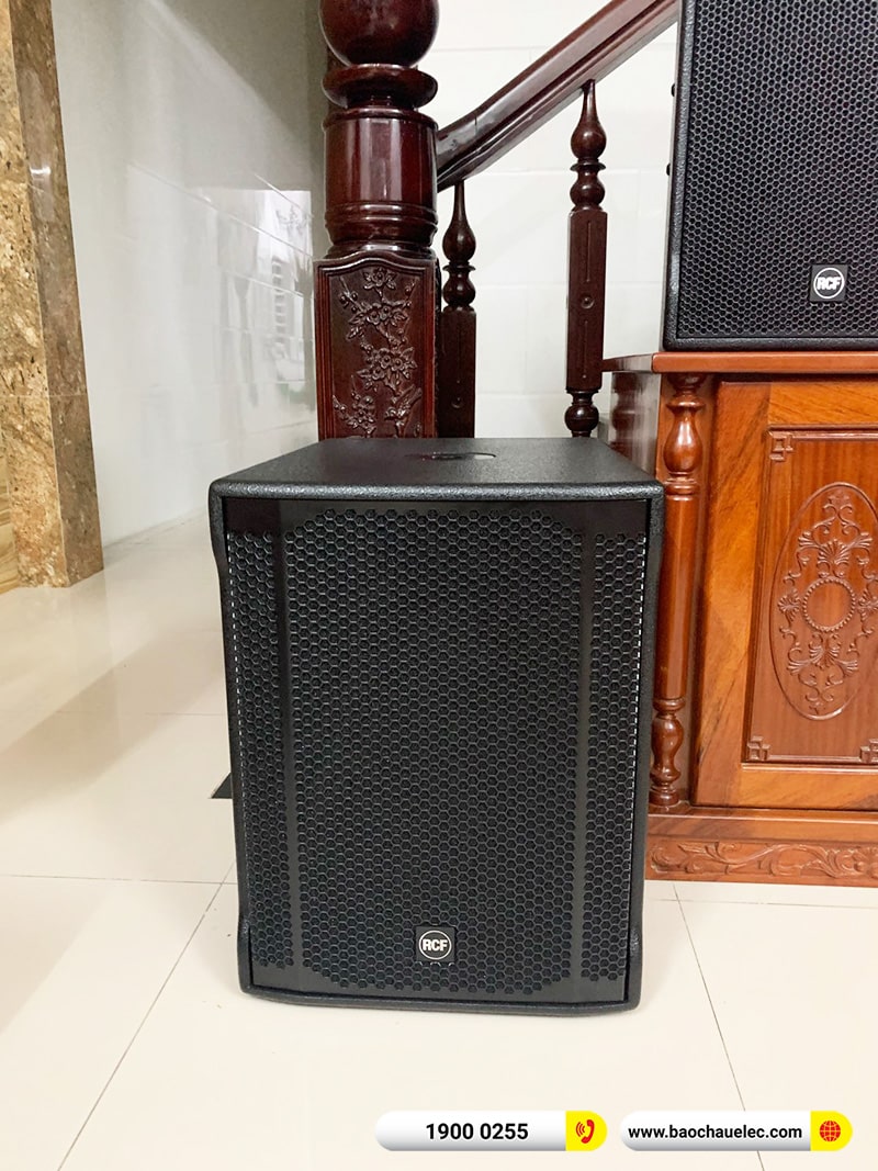 Lắp đặt dàn karaoke trị giá hơn 140 triệu cho anh Sơn tại Bình Định (RCF CMAX 4110, IPS3700, K9900II Luxury, 705AS II, BCE VIP6000) 