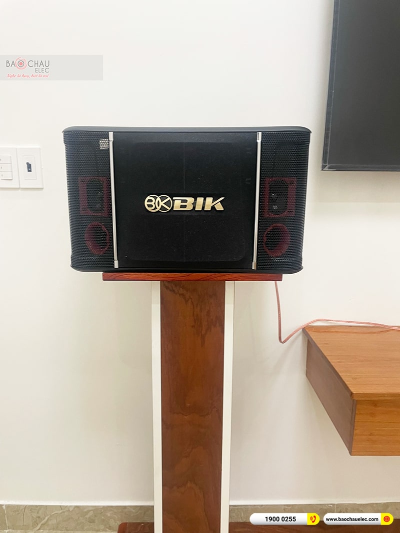 Lắp đặt dàn karaoke trị giá gần 20 triệu cho anh Tân tại Quảng Nam (BIK BJ-S768, BKSound DKA 6500) 