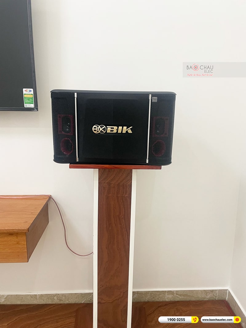 Lắp đặt dàn karaoke trị giá gần 20 triệu cho anh Tân tại Quảng Nam (BIK BJ-S768, BKSound DKA 6500) 