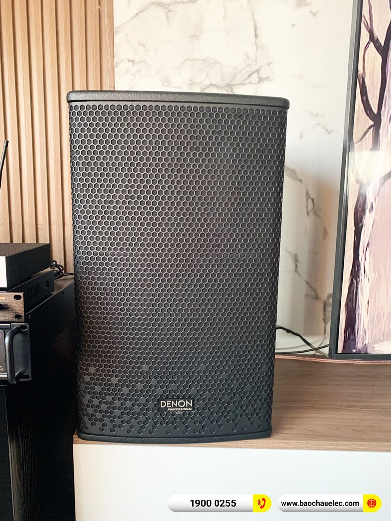Lắp đặt dàn karaoke trị giá gần 40 triệu cho chị Chi tại Đà Nẵng (Denon DP-R212, VM620A, BPR-5600, SW612B, BIK BJ-U500)