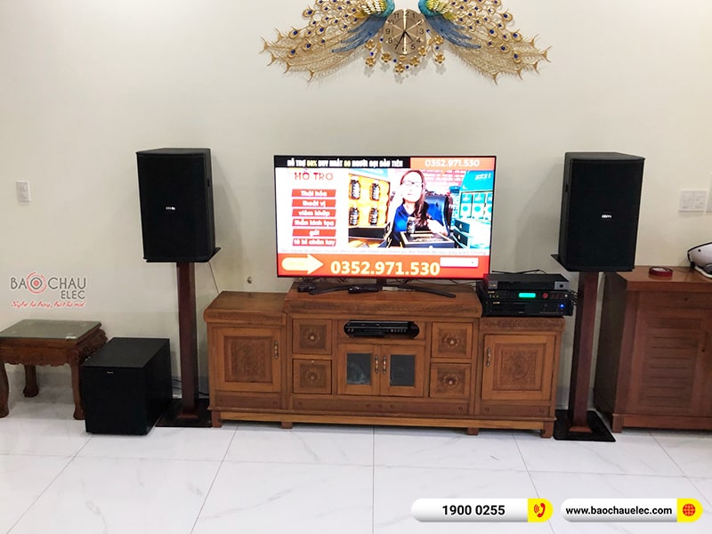 Lắp đặt dàn karaoke gia đình chị Lan tại Đà Nẵng