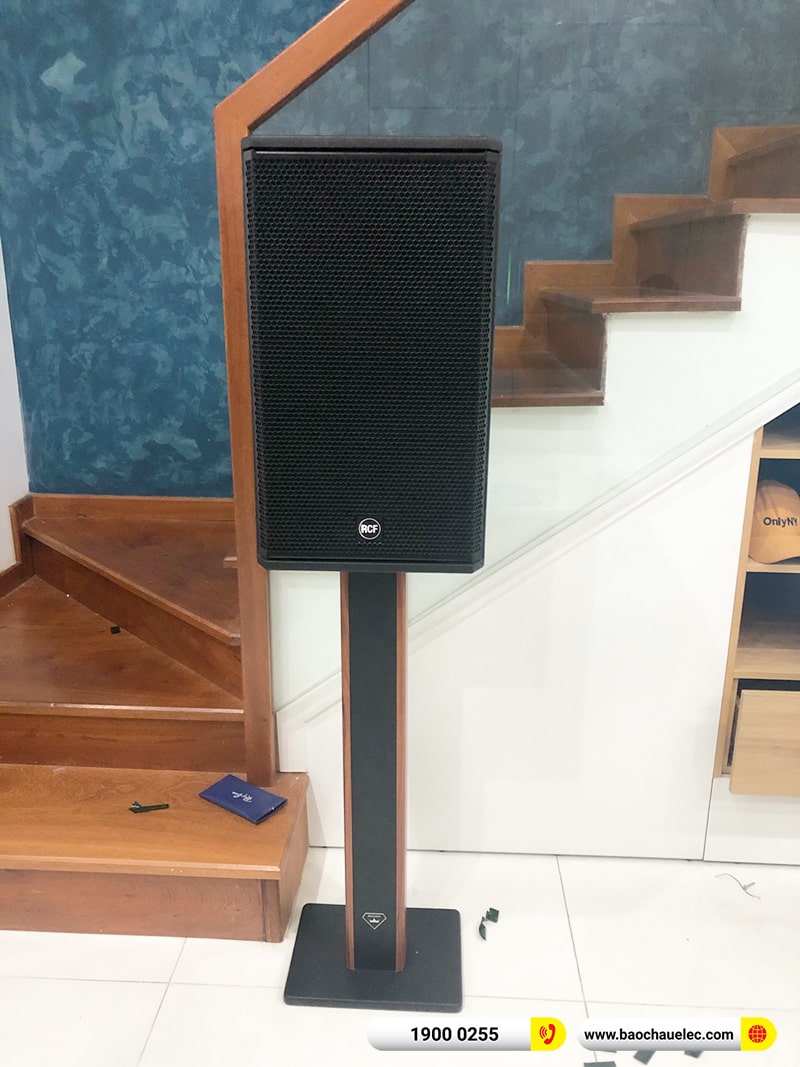 Lắp đặt dàn karaoke trị giá hơn 80 triệu cho chị Vân tại Đà Nẵng (RCF X-MAX 12, Xli2500, KX180A, A120P, VM200, BKSound M8) 