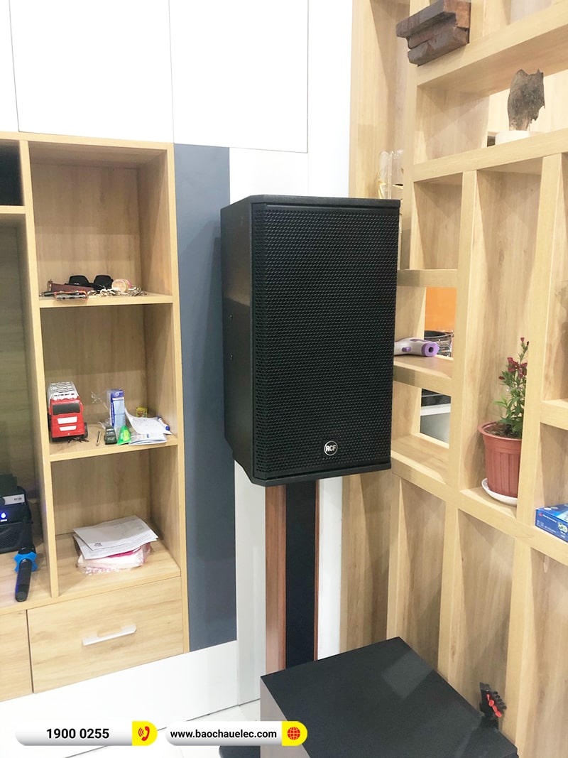 Lắp đặt dàn karaoke trị giá hơn 80 triệu cho chị Vân tại Đà Nẵng (RCF X-MAX 12, Xli2500, KX180A, A120P, VM200, BKSound M8) 