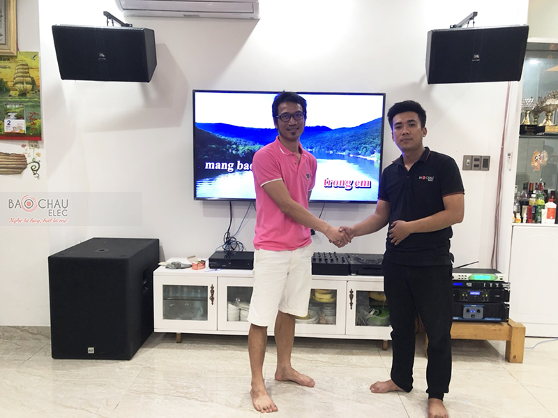 Dàn karaoke gia đình anh An h6
