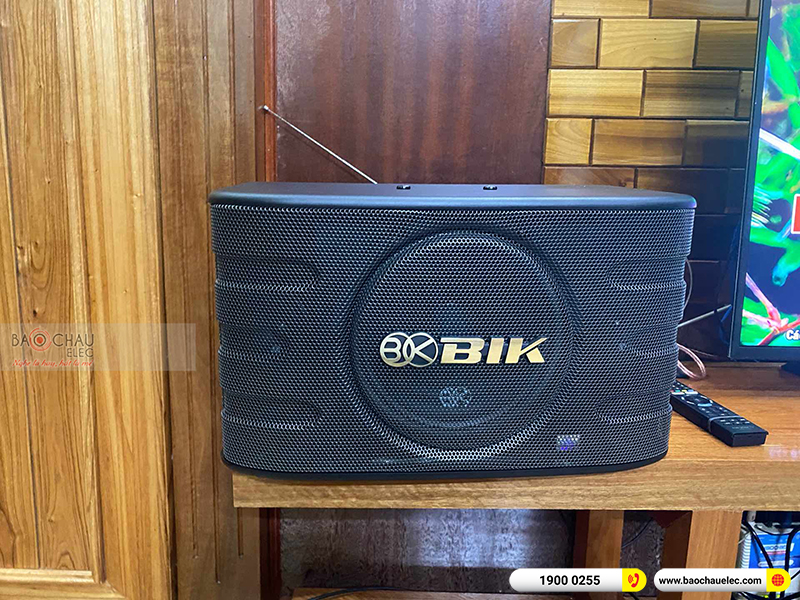 bộ dàn karaoke của gia đình anh Bình