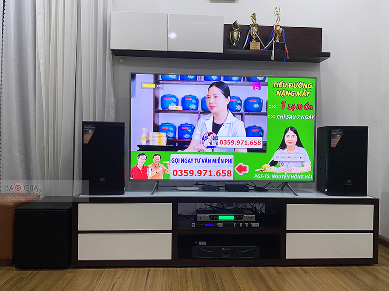 Dàn karaoke gia đình anh Cường h5