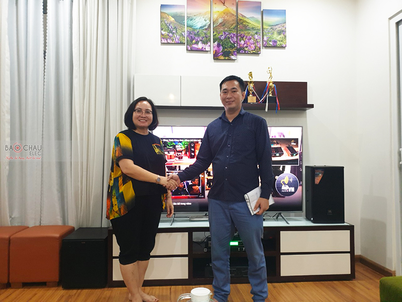Dàn karaoke gia đình anh Cường h7