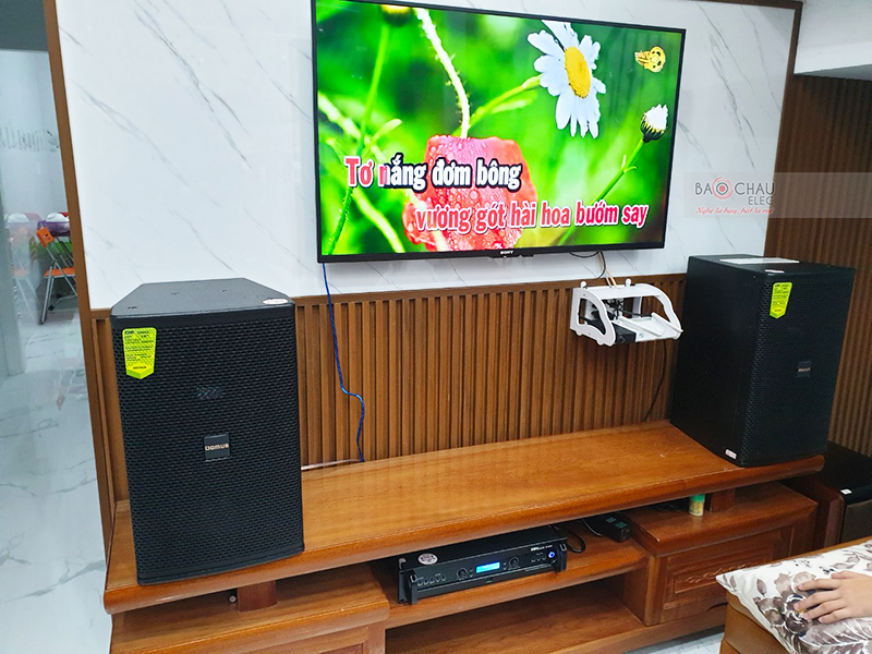 Dàn karaoke gia đình anh Đỗ h4