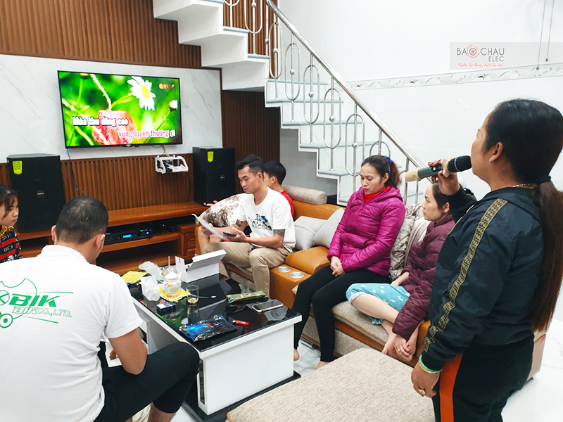 Dàn karaoke gia đình anh Đỗ h5