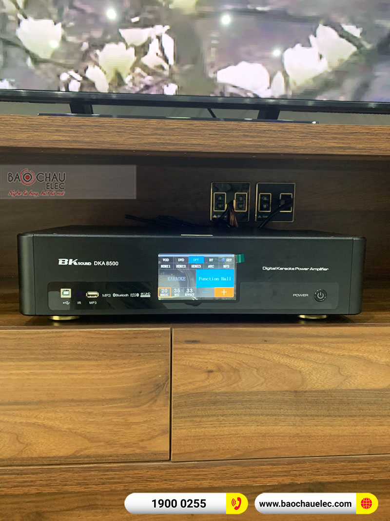Lắp đặt dàn karaoke gia đình anh Dũng tại Đà Nẵng