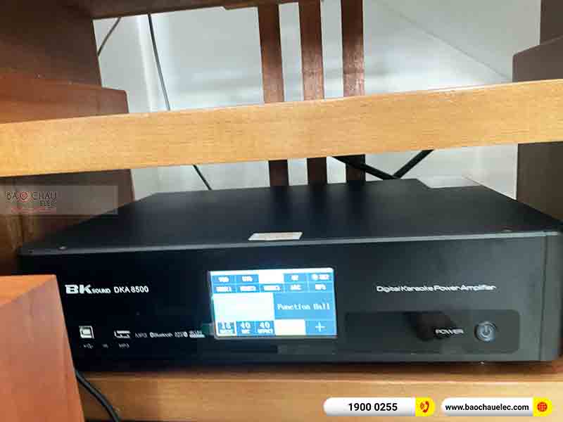 Lắp đặt dàn karaoke gia đình anh Khánh
