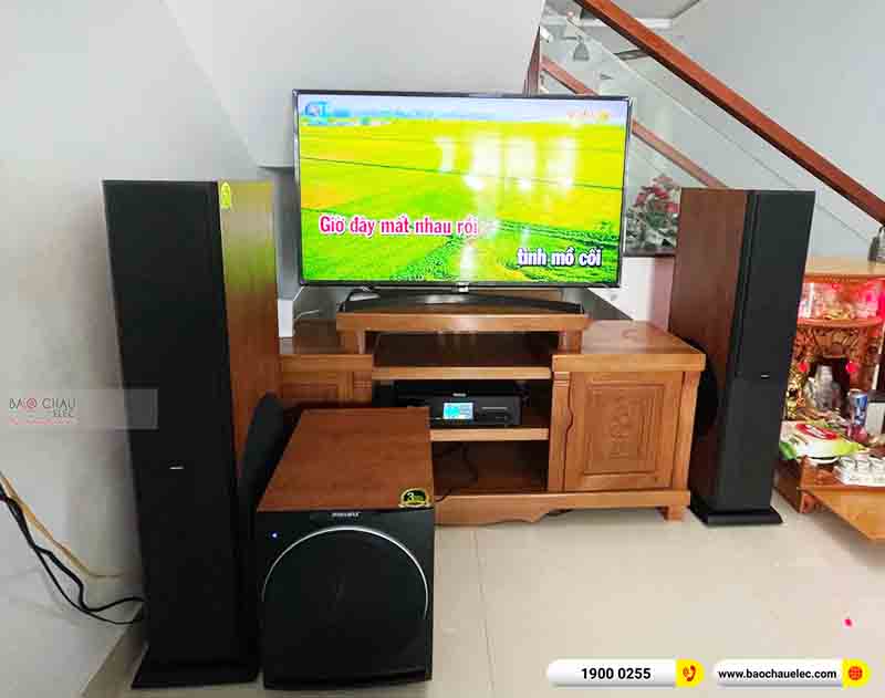 Dàn karaoke gia đình anh Khánh tại Đà Nẵng