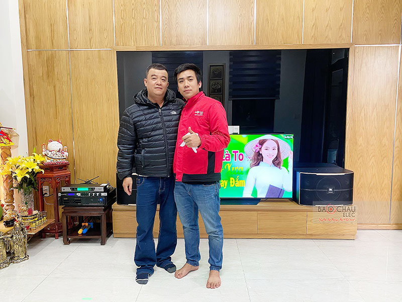 Dàn karaoke gia đình anh Nam h5