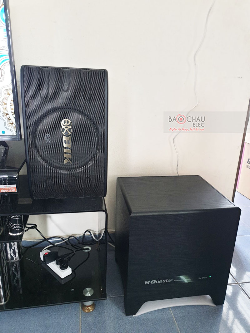 Dàn karaoke gia đình anh Quốc h2