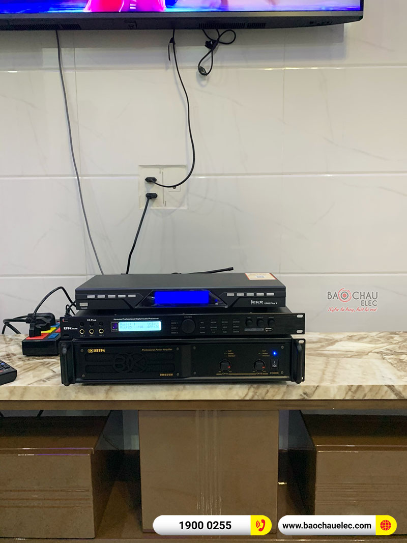 Lắp đăt dàn karaoke anh Phong tại Đà Nẵng
