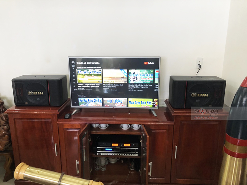 Dàn karaoke gia đình chị Hà h4