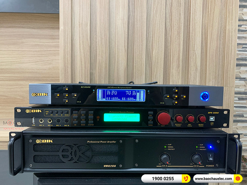 Lắp đặt dàn karaoke gia đình chị Liên tại Đà Nẵng