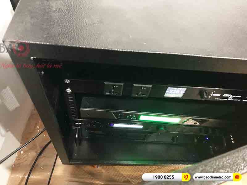 Lắp đặt dàn karaoke gia đình chị Nguyên