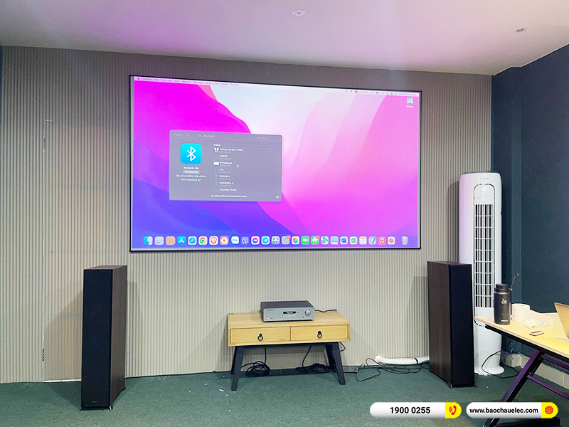 Lắp đặt dàn nghe nhạc trị giá gần 40 triệu cho anh Thịnh tại Đà Nẵng (Klipsch RP-6000F II, Cambridge Audio AXR100)