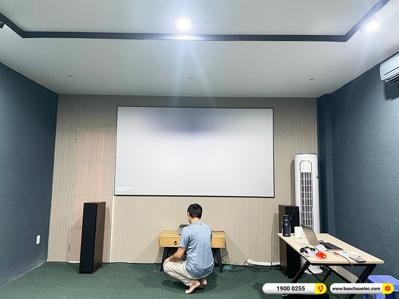 Lắp đặt dàn nghe nhạc trị giá gần 40 triệu cho anh Thịnh tại Đà Nẵng (Klipsch RP-6000F II, Cambridge Audio AXR100)