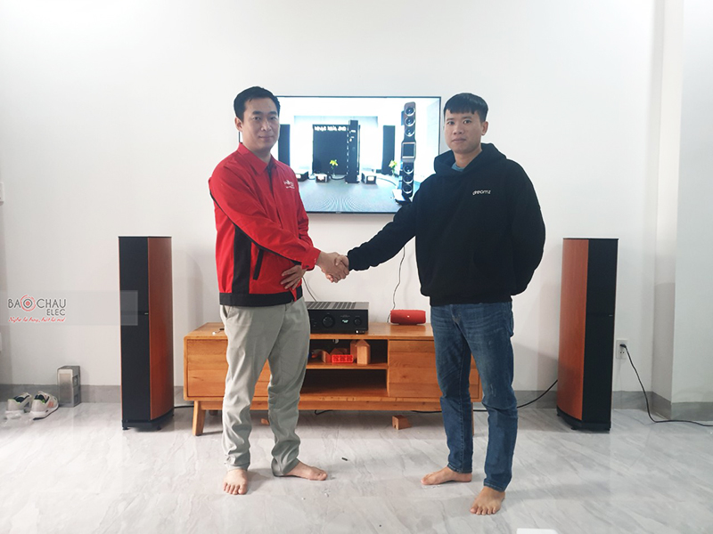 Dàn nghe nhạc gia đình anh Tuấn h5