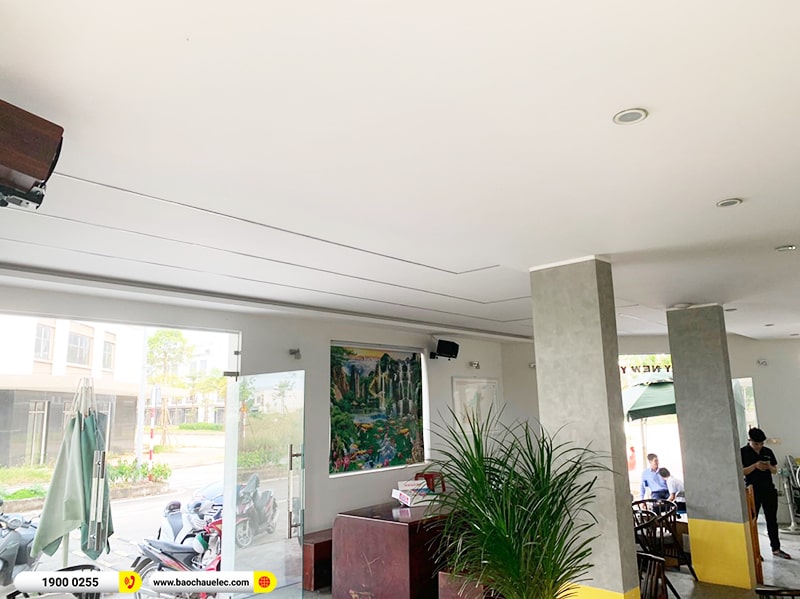 Lắp đặt dàn âm thanh cho quán Incom Cafe tại Quảng Ngãi (JBL Stage A130, BIK BJ-A88)