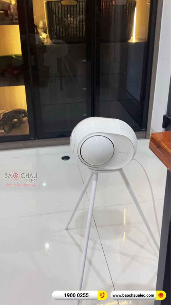 Lắp đặt Loa Devialet Phantom Reactor 600 cao cấp cho anh Tùng tại Quảng Ngãi