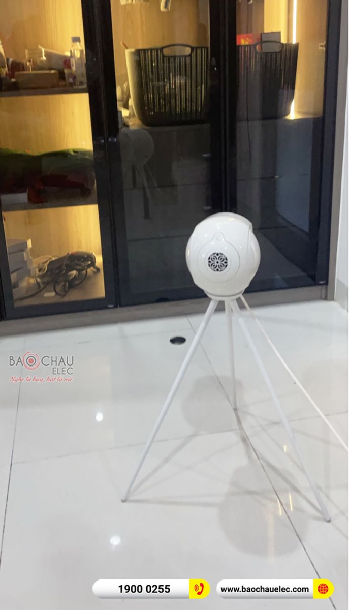 Lắp đặt Loa Devialet Phantom Reactor 600 cao cấp cho anh Tùng tại Quảng Ngãi