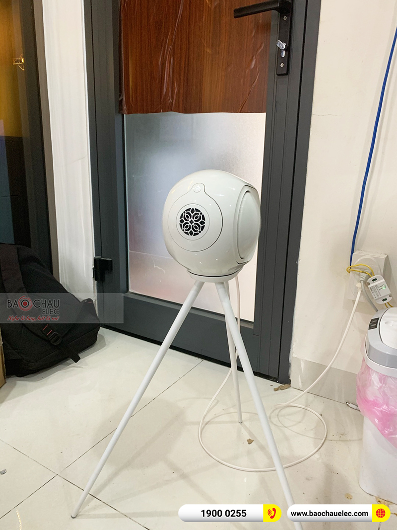 Lắp đặt Loa Devialet Phantom Reactor 600 cao cấp cho anh Tùng tại Quảng Ngãi