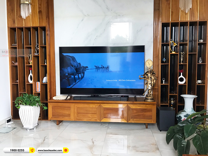 Bộ loa Soundbar JBL Bar 9.1 3D gia đình anh Đảng