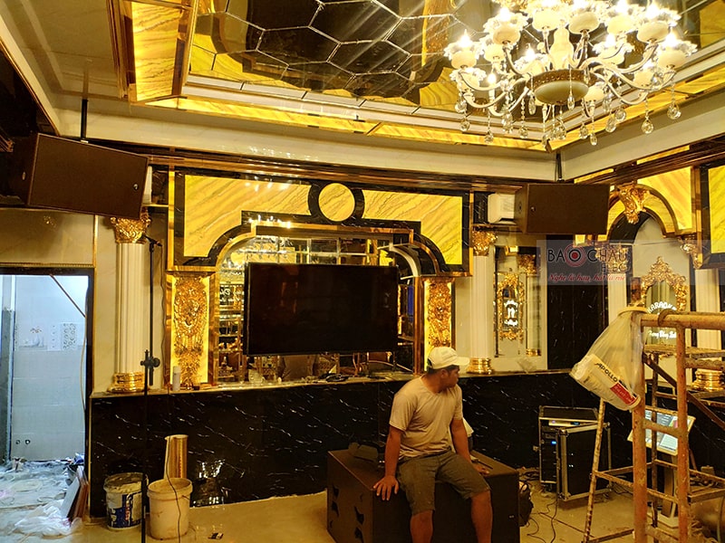 phòng hát vip quán Hương Đồng Quê h7