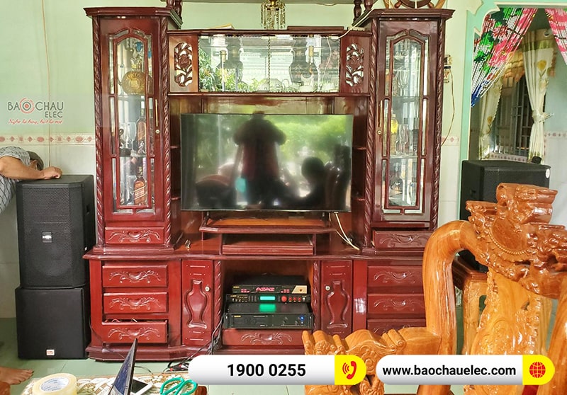 Dàn karaoke gia đình anh Lương 