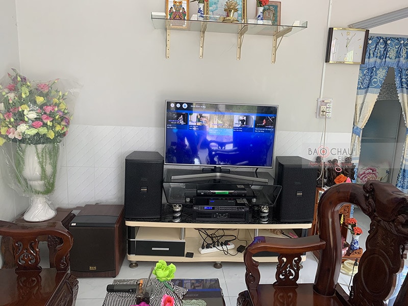 Dàn karaoke gia đình anh Huyền ở Đồng Tháp h4