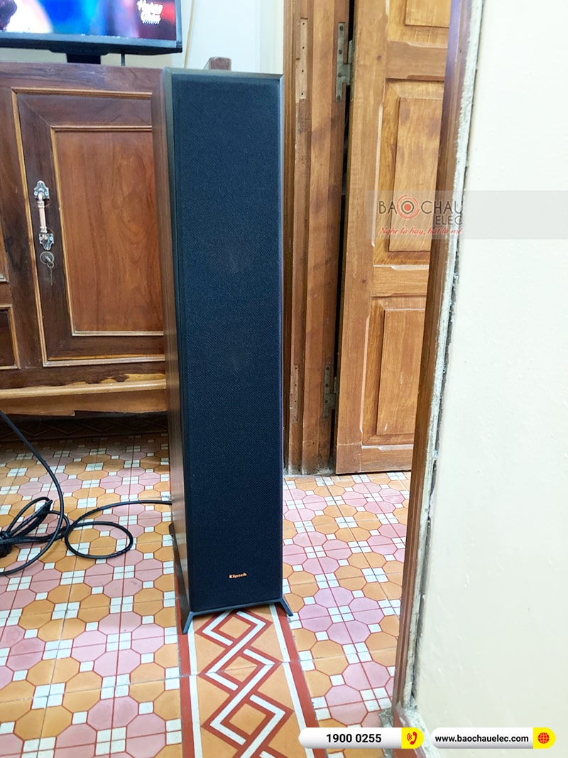 Lắp đặt dàn nghe nhạc trị giá khoảng 30 triệu cho anh Tuấn tại Đồng Tháp (Klipsch RP5000F, Marantz NR1200) 