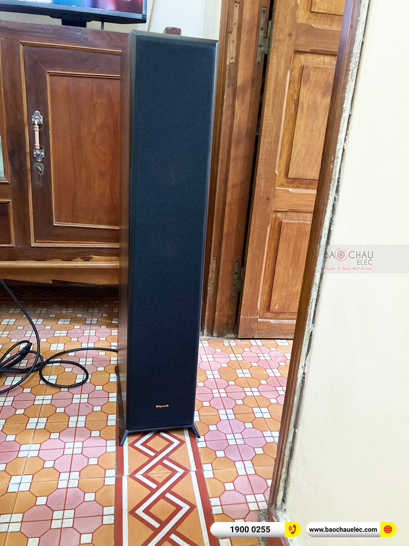 Lắp đặt dàn nghe nhạc trị giá khoảng 30 triệu cho anh Tuấn tại Đồng Tháp (Klipsch RP5000F, Marantz NR1200) 