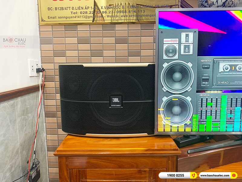 Lắp đặt dàn karaoke trị giá hơn 30 triệu cho anh Sơn tại TPHCM (JBL Pasion 12, BIK VM620A, JBL KX180A, BIK BJ-U100) 