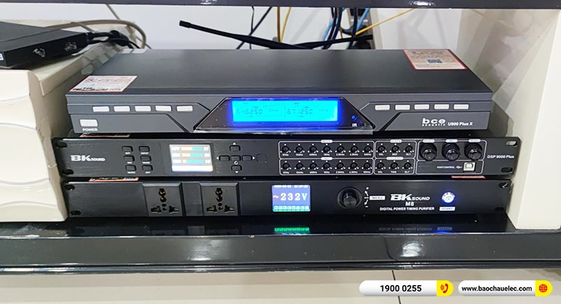 Lắp đặt dàn karaoke trị giá hơn 30 triệu cho anh Thắng tại TPHCM (Alto TS410, DSP-9000 Plus, TX212S, U900 Plus X, BKSound M8)