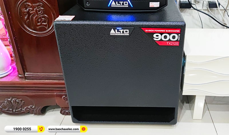 Lắp đặt dàn karaoke trị giá hơn 30 triệu cho anh Thắng tại TPHCM (Alto TS410, DSP-9000 Plus, TX212S, U900 Plus X, BKSound M8)
