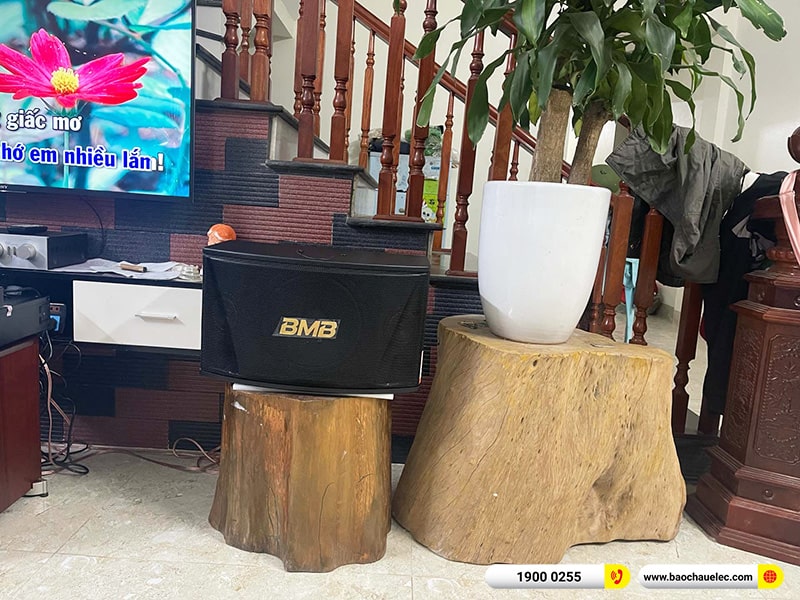 Lắp đặt dàn karaoke trị giá gần 40 triệu cho anh Trung tại Hà Nội (BMB CSN 510SE, VM620A, X6 Luxury, SW512C, BJ-U500)