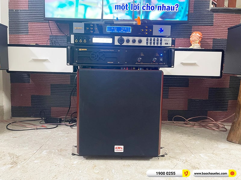 Lắp đặt dàn karaoke trị giá gần 40 triệu cho anh Trung tại Hà Nội (BMB CSN 510SE, VM620A, X6 Luxury, SW512C, BJ-U500)
