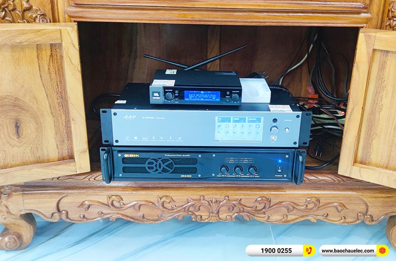 Lắp đặt dàn karaoke trị giá gần 80 triệu cho anh Tú tại TPHCM (Amate Key 12, VM830A, K9900II Luxury, KSP-W181, JBL VM200)