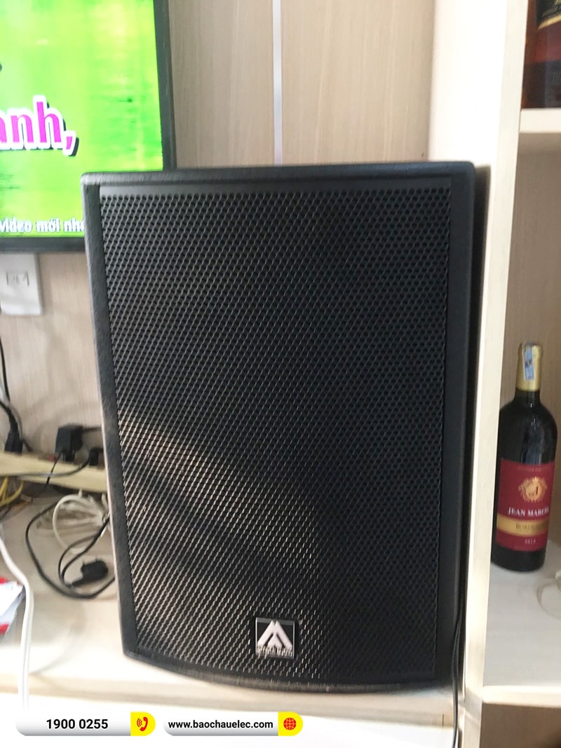 Lắp đặt dàn karaoke trị giá gần 40 triệu cho chị Cúc tại TPHCM (Amate Audio Key 10, BKSound DKA 8500, BKSound SW612-C) 
