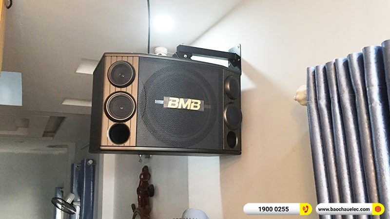 Lắp đặt dàn karaoke trị giá hơn 40 triệu cho chị Hòa tại TPHCM (BMB CSD 2000SE, VM820A, KX180A, JBL VM200) 