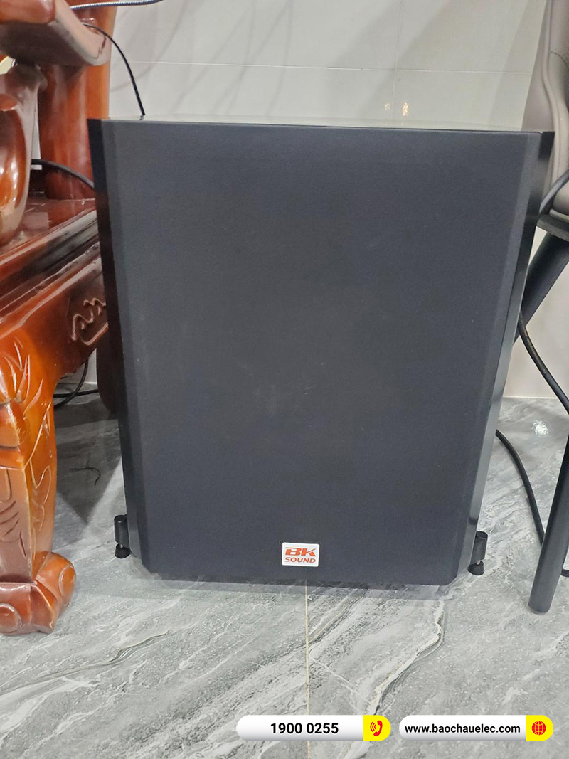 Lắp đặt dàn karaoke RCF 64tr cho chú Long tại TPHCM (RCF 3110 MK2, Crown T5, KX180A, SW612B, BJ-U500) 