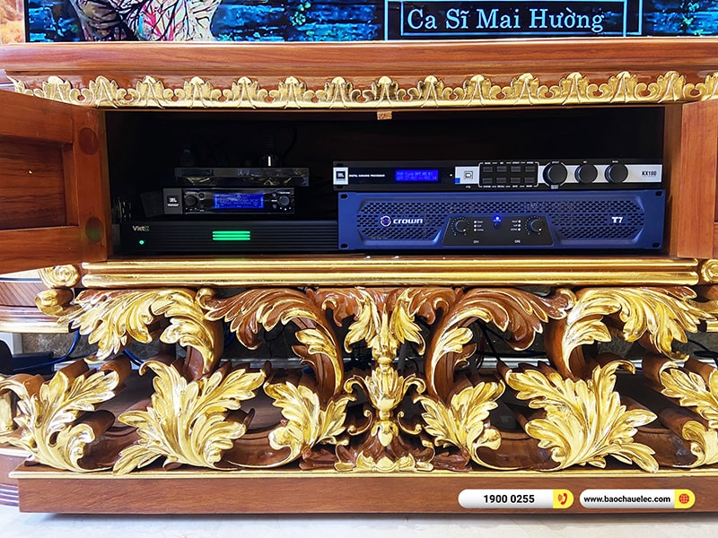 Lắp đặt dàn karaoke trị giá gần 140 triệu cho anh Hiếu tại TPHCM 